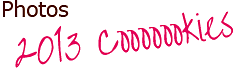 2013 Coookies